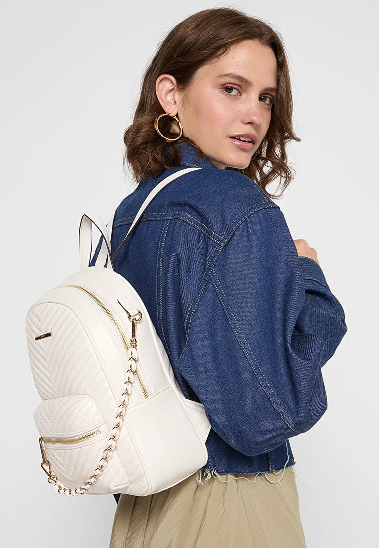 ALDO MURIELLE - Backpack - ecru