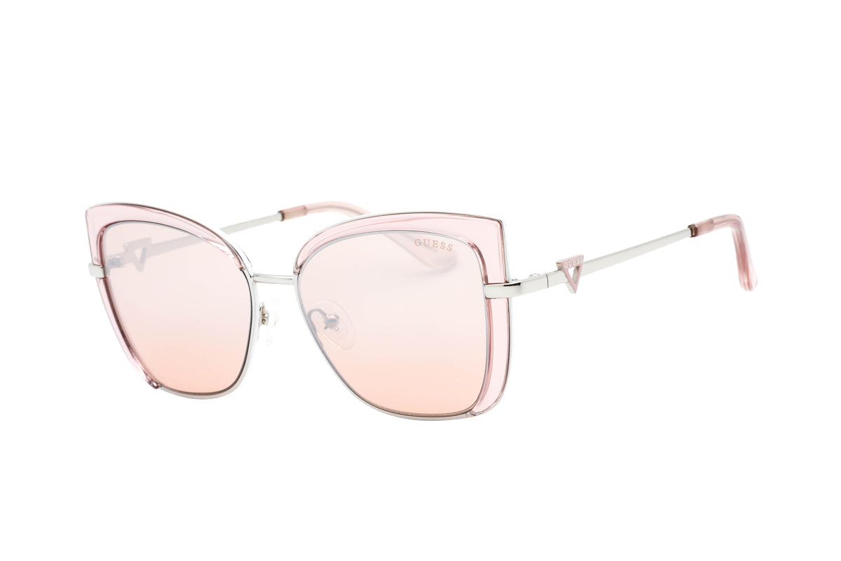 Guess pink mirror sunglasses hotsell