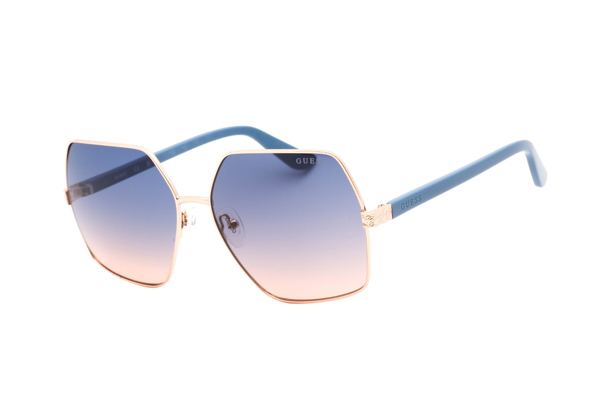 Blue Guess Ladies Sunglasses Guess Women's Sunglasses